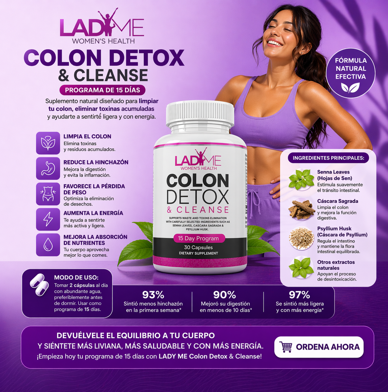 Limpieza de Colon 15 días