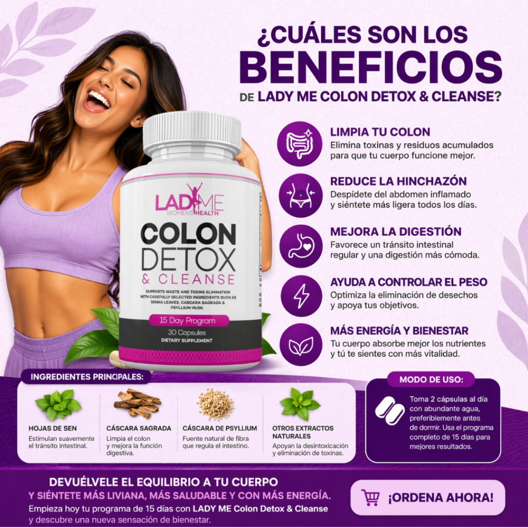 Limpieza de Colon 15 días