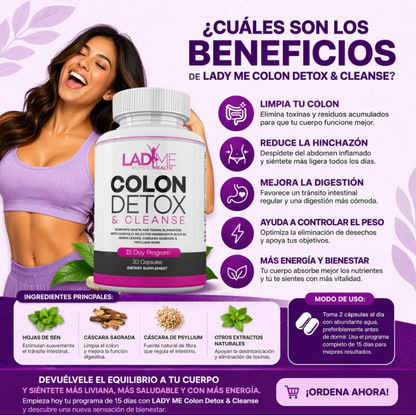 Limpieza de Colon 15 días