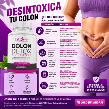 Limpieza de Colon 15 días